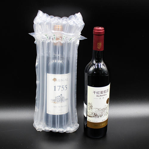 法国葡萄酒运输包装材料防震气泡柱